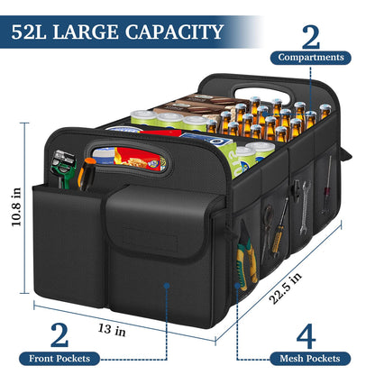 Femuar Black Trunk Organizer – Waterproof